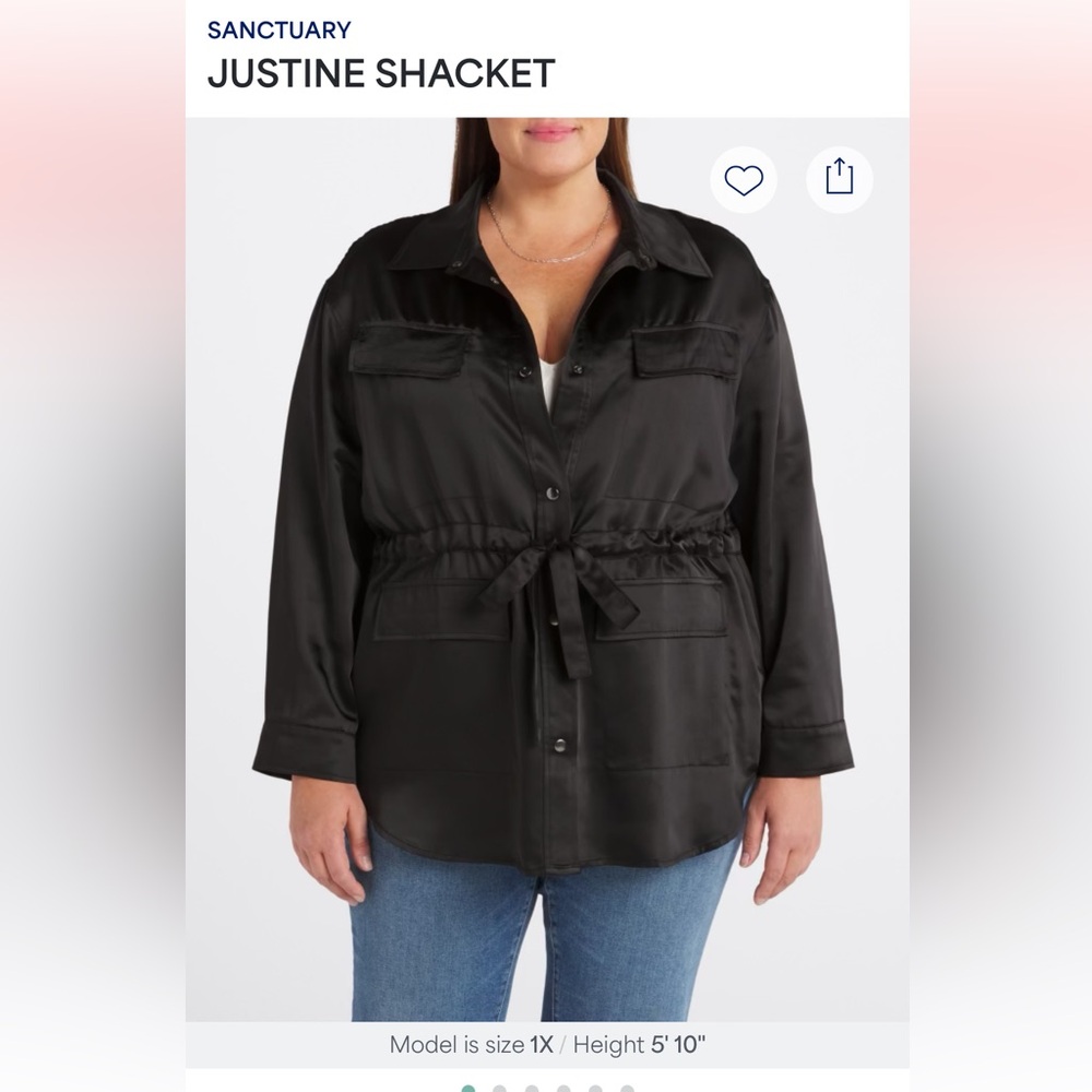 3X NWT SANCTUARY JUSTINE SHACKET